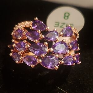 NWT Size 8 Bomb Party Ring- Worn In Time's Wake